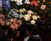 弗雷德里克 巴齐耶 : Study Of Flowers